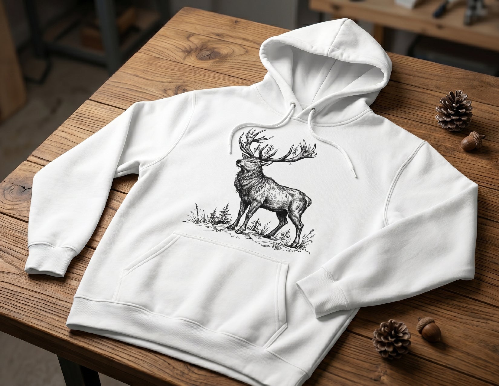 The Carpathian Stag Hoodie