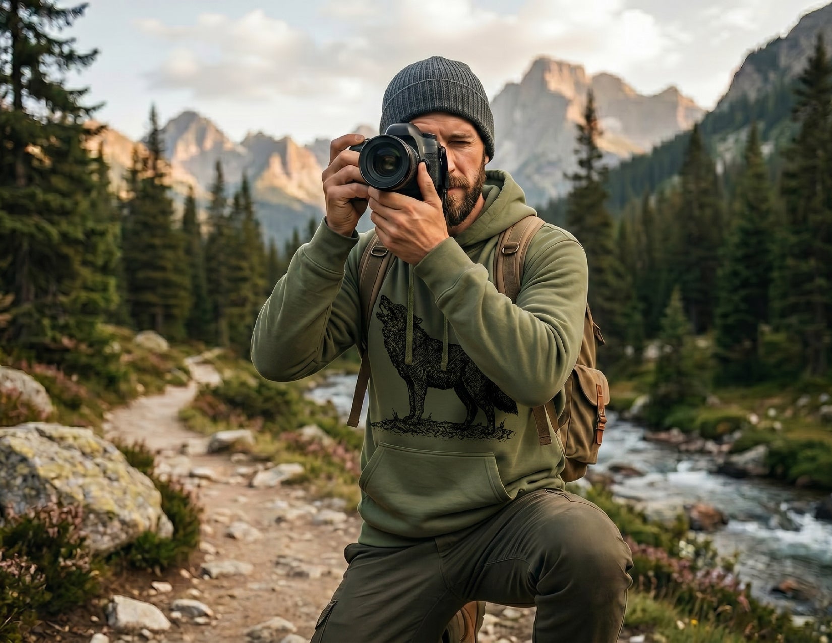 The Carpathian Wolf Hoodie