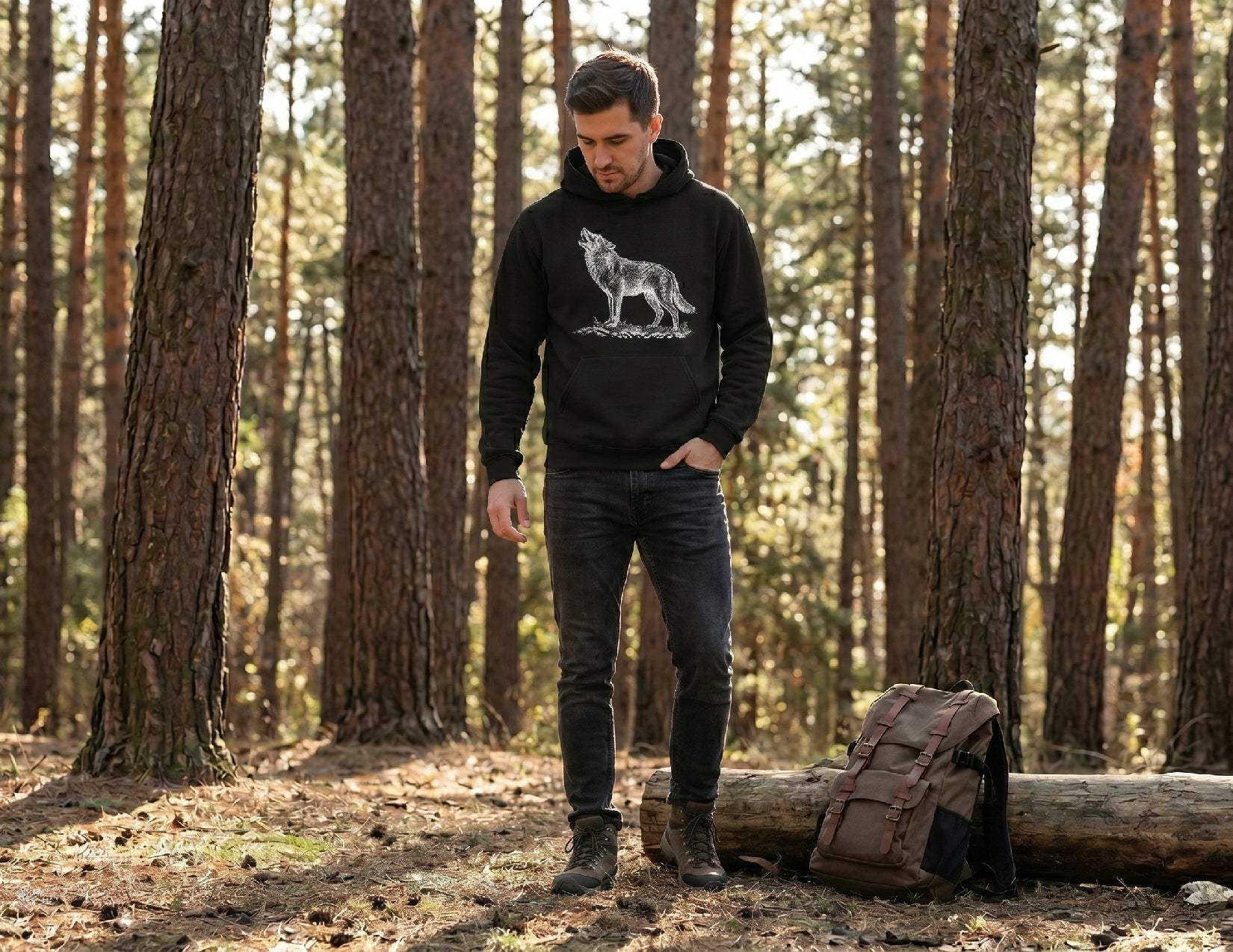 The Carpathian Wolf Hoodie