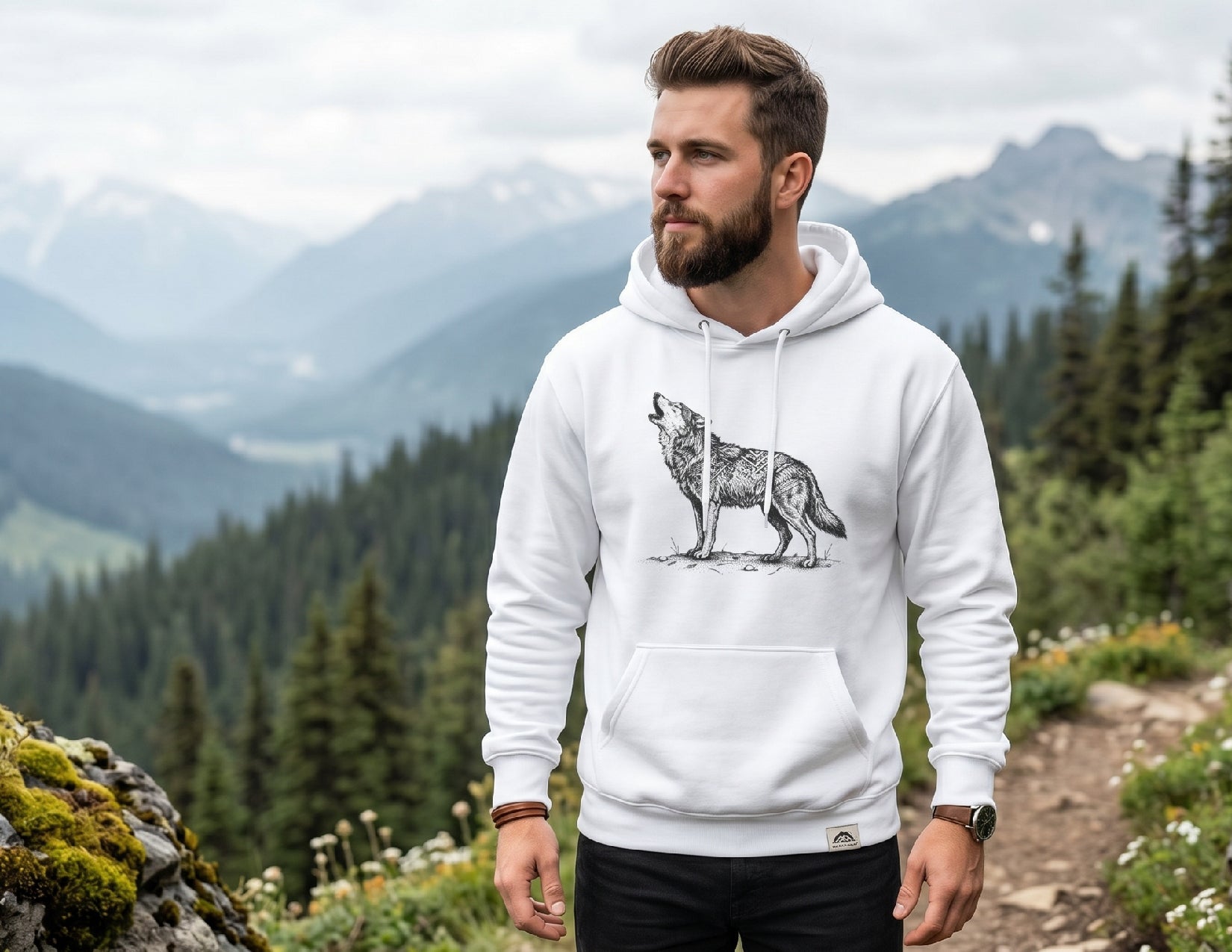 The Carpathian Wolf Hoodie