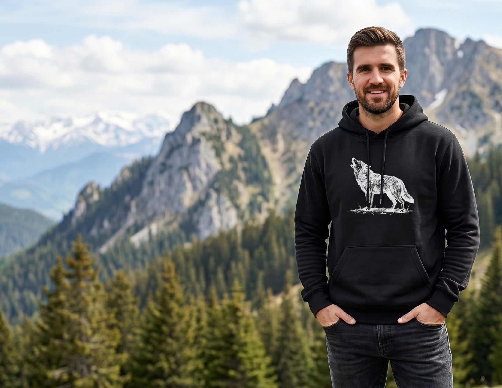 The Carpathian Wolf Hoodie