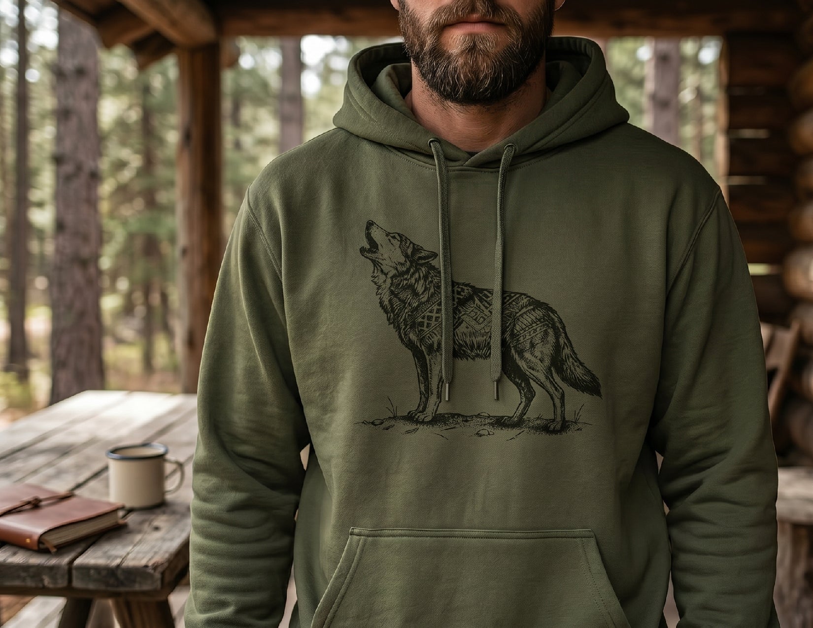 The Carpathian Wolf Hoodie