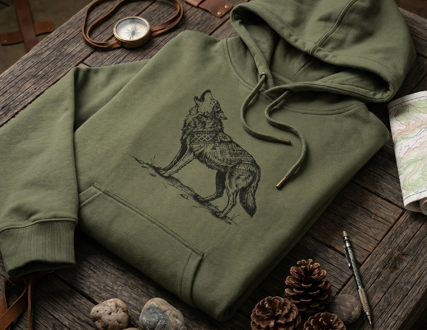 The Carpathian Wolf Hoodie