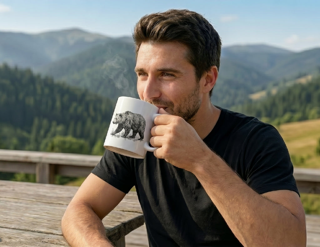 The Carpathian Bear Mug