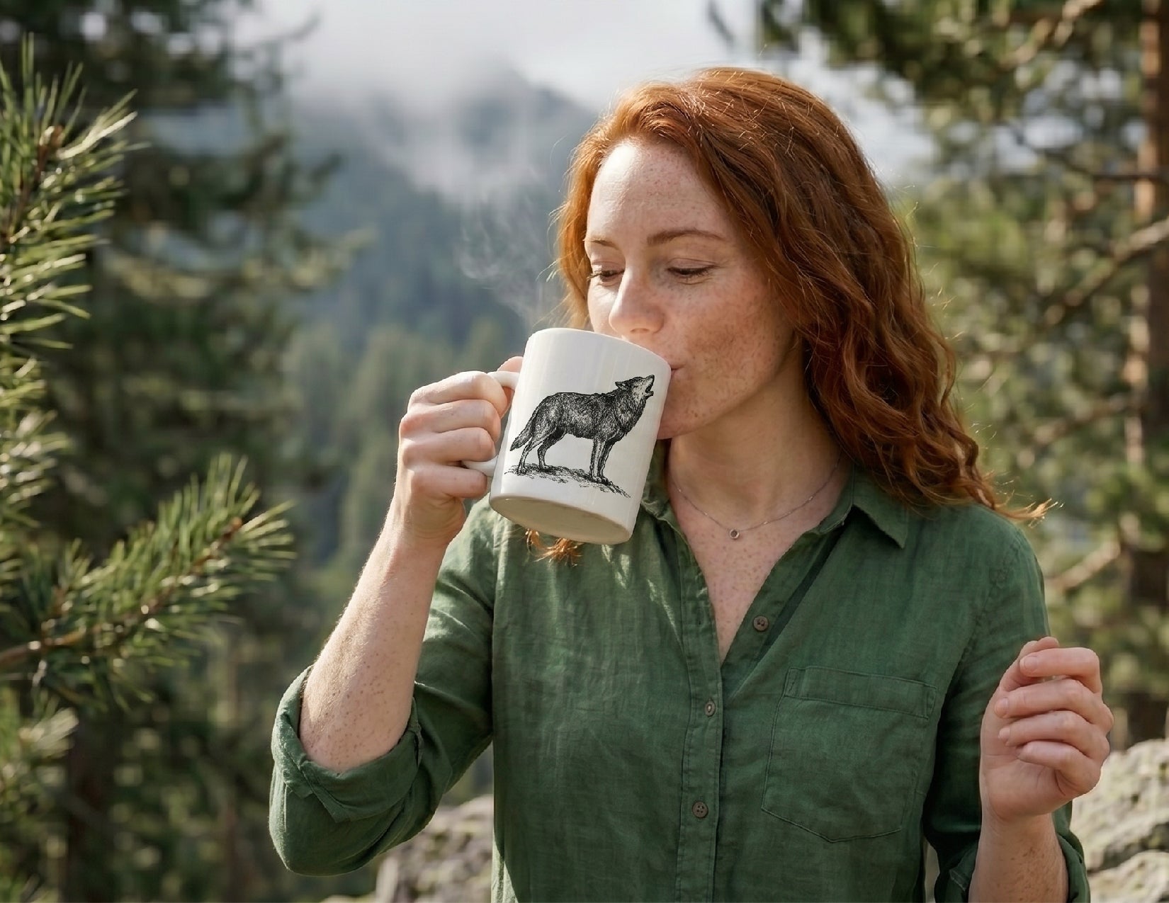 The Carpathian Wolf Mug