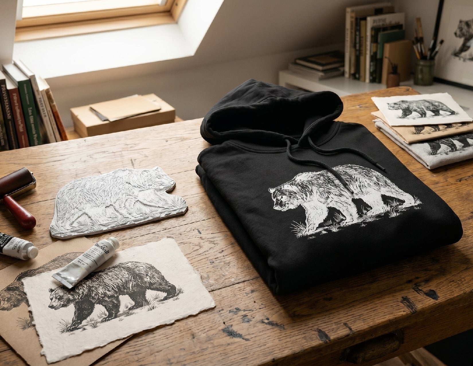 The Carpathian Bear Hoodie