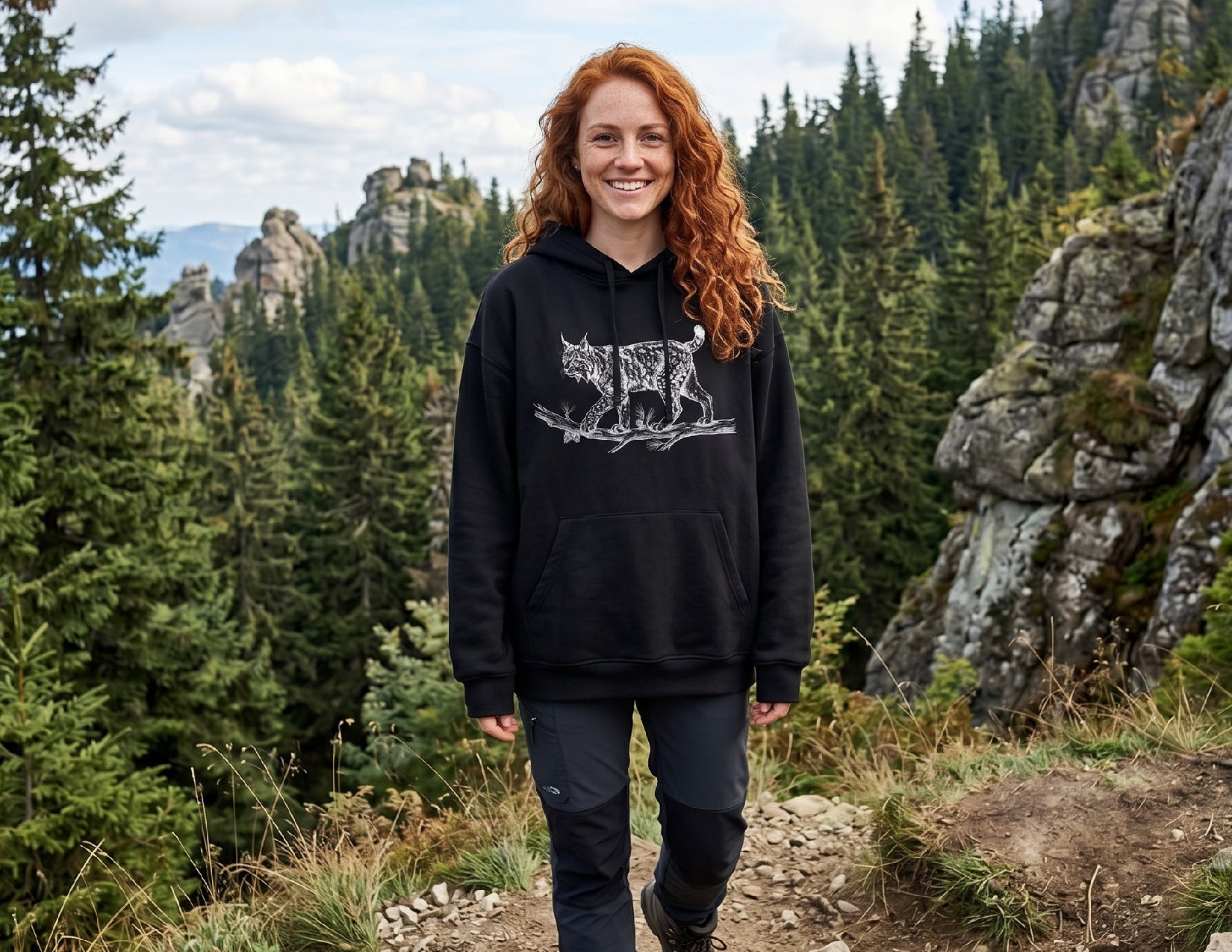 The Carpathian Lynx Hoodie