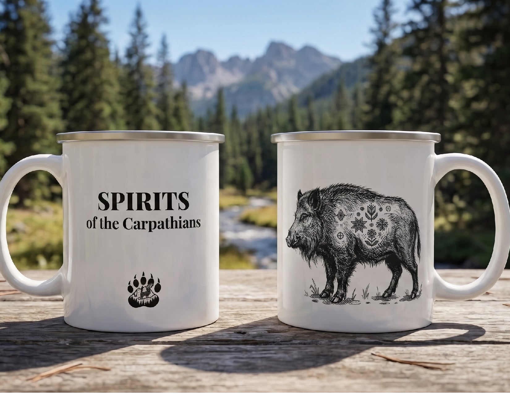 The Carpathian Boar Mug