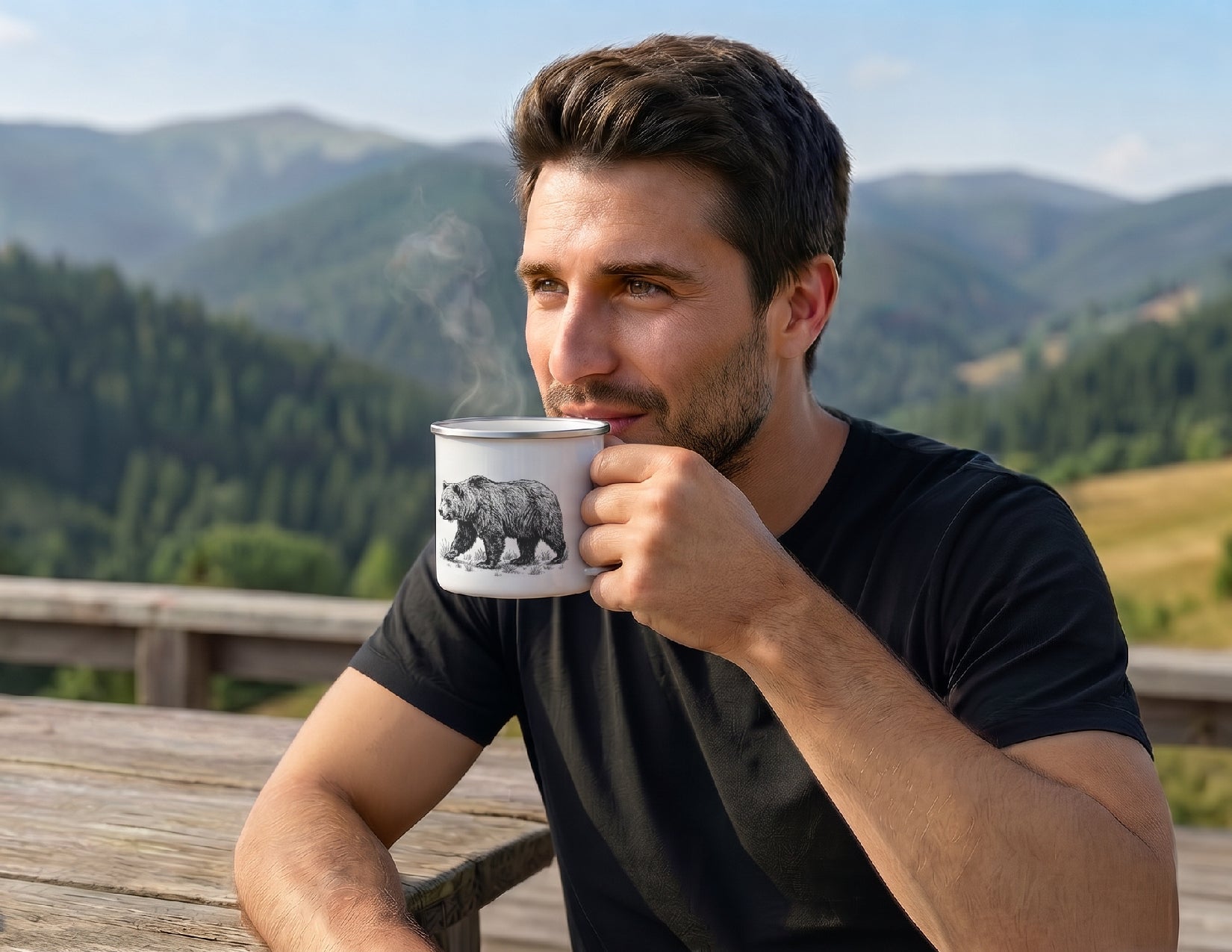 The Carpathian Bear Mug